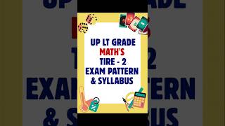 Lt grade maths tire -2 exam pattern and syllabus 😱 #maths #viral #shorts #exam #yt #trendingshorts