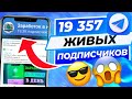 Как накрутить ЖИВЫХ подписчиков в Телеграм Канал (2022) Накрутка подписчиков в Телеграм