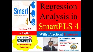 Smart PLS-SEM: Lecture 37  Multiple Regression in SmartPLS 4 (Practical Example)