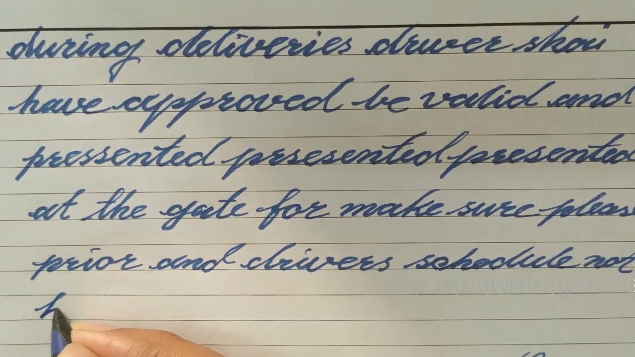how to learning cursive handwriting best handwriting for left handed