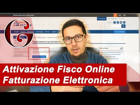 Come attivare Fisconline per la FATTURAZIONE ELETTRONICA