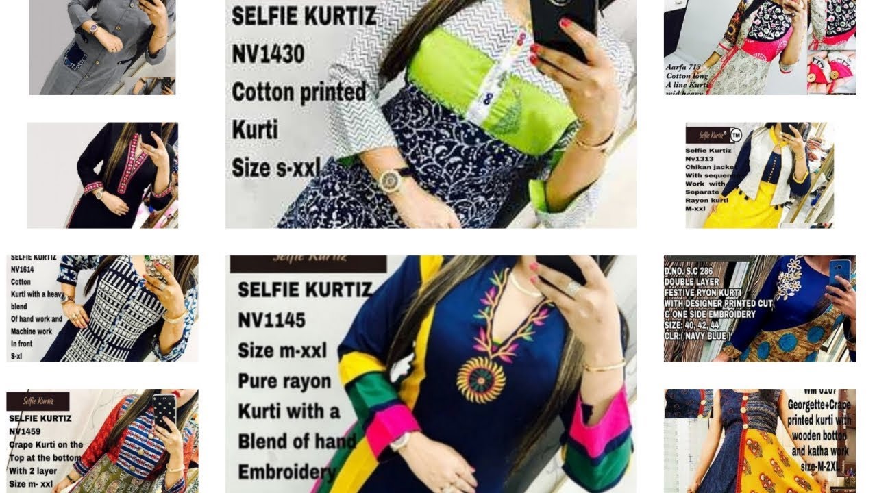 Selfie Rayon Checkered Kurti with Bottoms in Delhi at best price by Selfie  Kurtiz (Closed Down) - Justdial