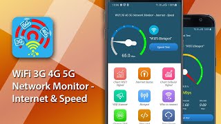 WiFi 3G 4G 5G Network Monitor - Internet & Speed screenshot 4