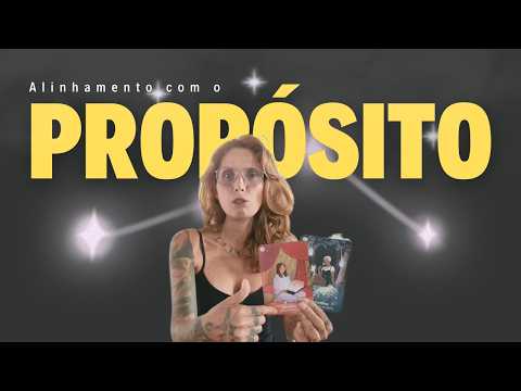 Alinhamento com o propósito. 