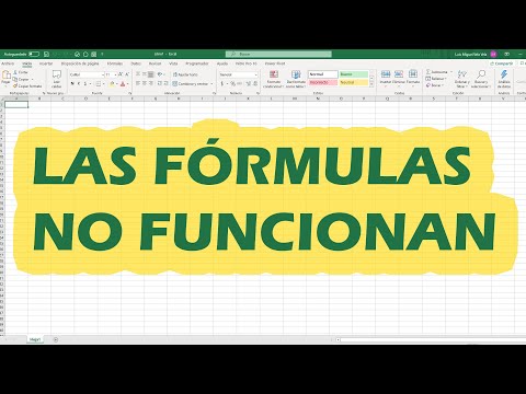 Video: ¿Por qué mis totales no funcionan en Excel?