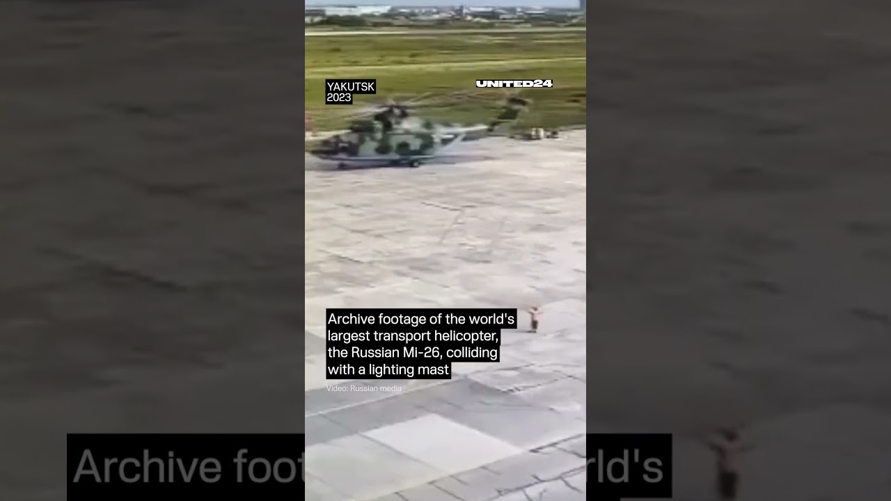 Something Went Wrong With This Russian Helicopter #warinukraine
