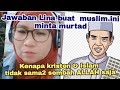 Jawaban lina wijaya buat muslim ini langsung murtad