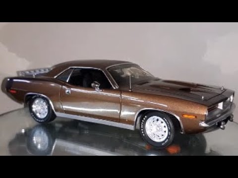 Review of a 1:18 Highway 61 1970 Plymouth 'Cuda 383 