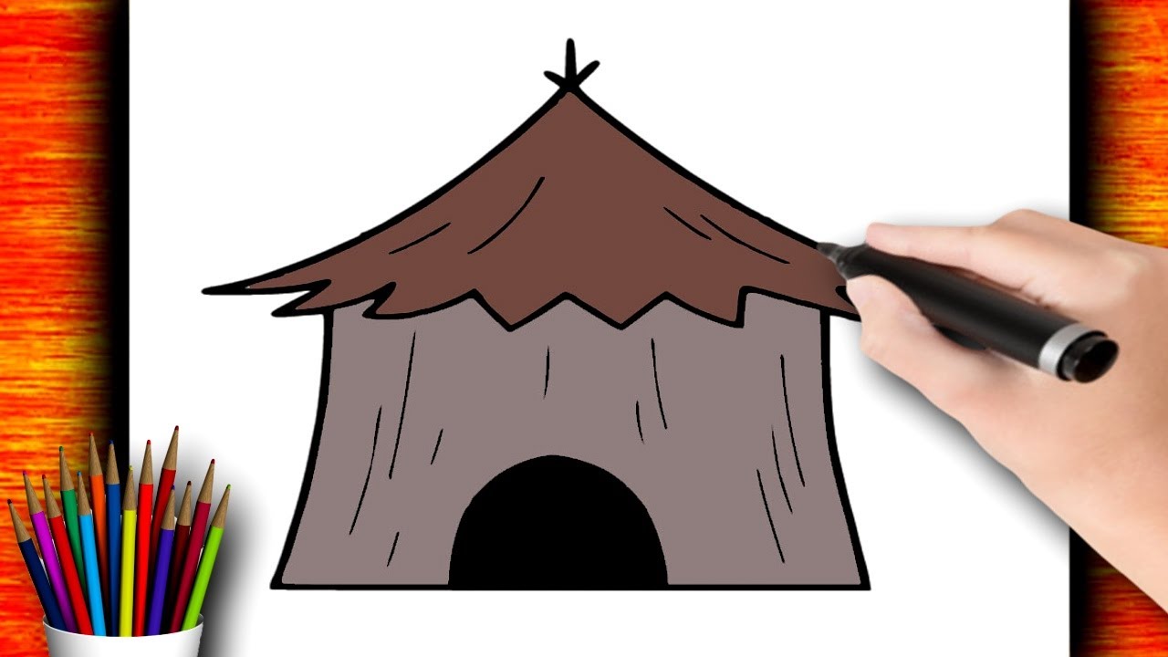 COMO DESENHAR FÁCIL UMA OCA DE ÍNDIOS PASSO A PASSO - YouTube