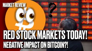 U.s. Stock Markets Starting Red Negative Effect On Bitcoin?