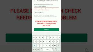 We need more info to redeem your gift card problem solved | Redeem code problem Kaise solve Karen |