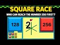 Can You Predict the Winner? | Square Race