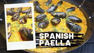 How to Make Spanish Seafood Paella | Paella De Mariscos