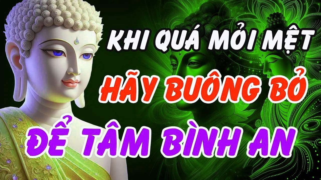 Nghe Lời Phật Dạy - Khi Cuộc Đời Quá Mỏi Mệt, Buông Bỏ Một Chút Là Tâm Bình An Cả Đời