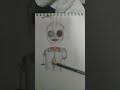 Y'all it's 2:28 rn OFC THE LIGHTING IS BAD!!! 😭😭😭 #art #fyp #creepydoll