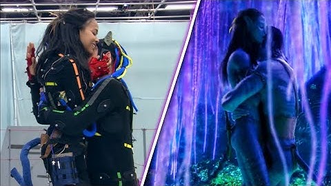Avatar Movie - Making of Kissing 😘 Moment of Jake Sully | Avatar 2 Loving Scene | James Cameron