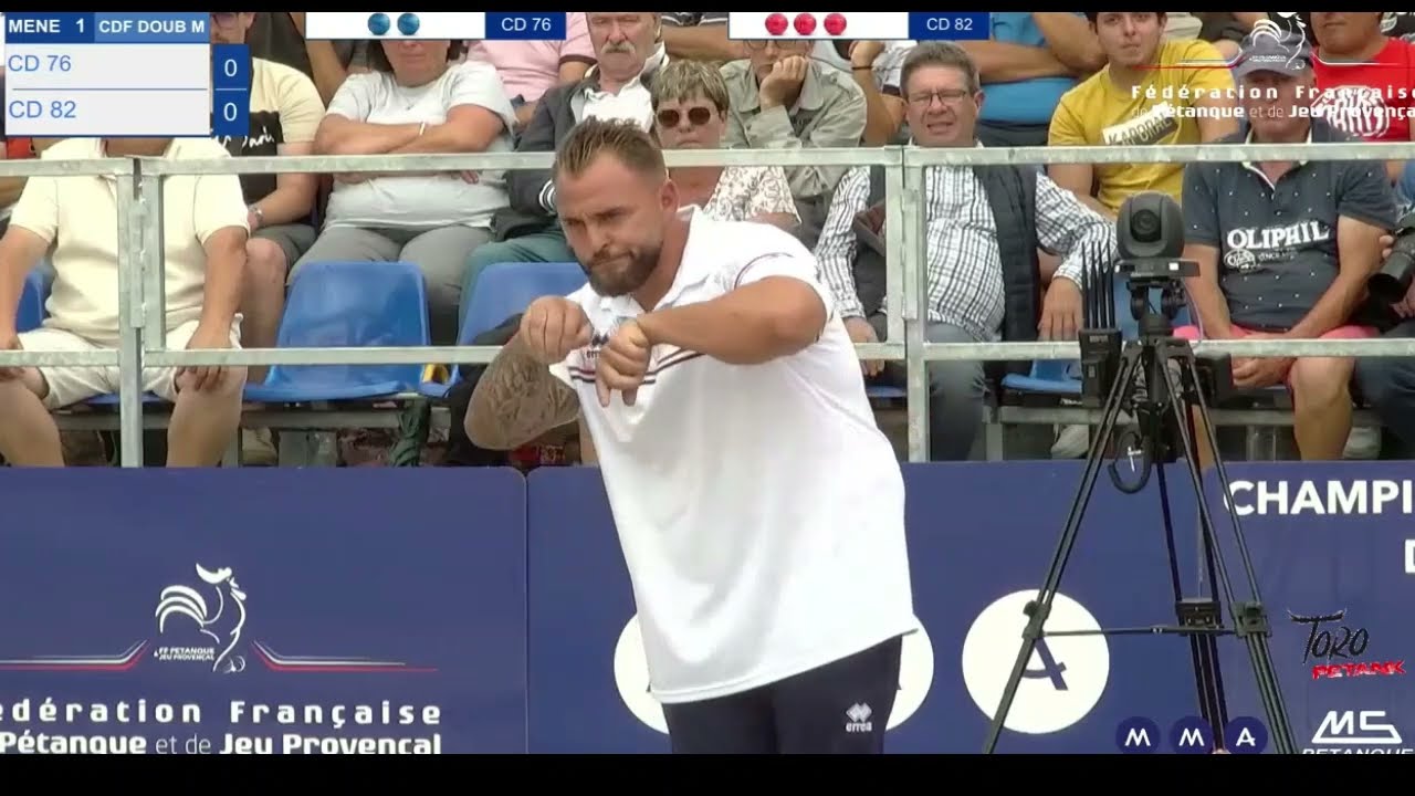 Petanque 2024, Final Double Men LOY MICHEL, COUSIN vs BOULANGER DELSON, PRUD'HOMME SONNY