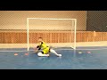 treino especifco de goleiro de futsal queda media (José Romão futsal)