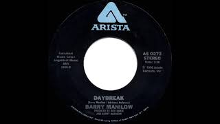 1977 HITS ARCHIVE: Daybreak (live) - Barry Manilow (stereo 45