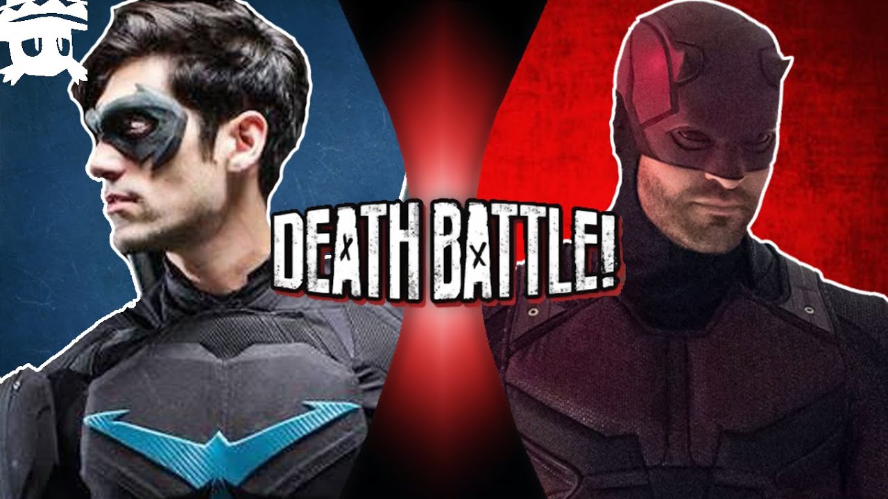 Nightwing vs Daredevil | DEATH BATTLE! sub español (DC vs Marvel)