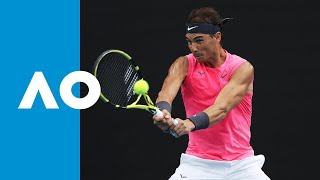 Watch the match highlights from rafael nadal vs nick kyrgios in r4 of
australian open 2020.