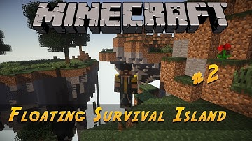 Minecraft: Floating Survival Island Ep #2 - Luck is on my side!