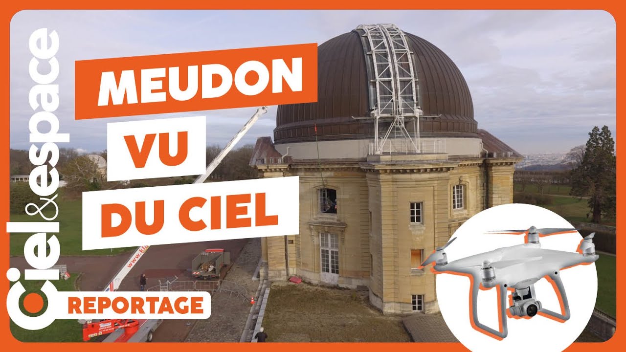 Montage de l'objectif de 83 cm la Grande lunette de l'observatoire de