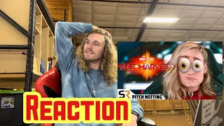 The Marvels pitch meeting REACTION // Ryan George // Screen Rant // MCU
