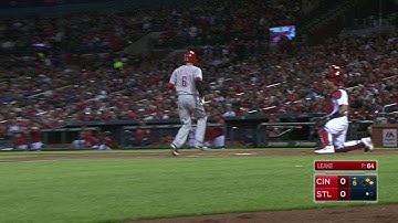 CIN@STL: Votto lines RBI double to right field