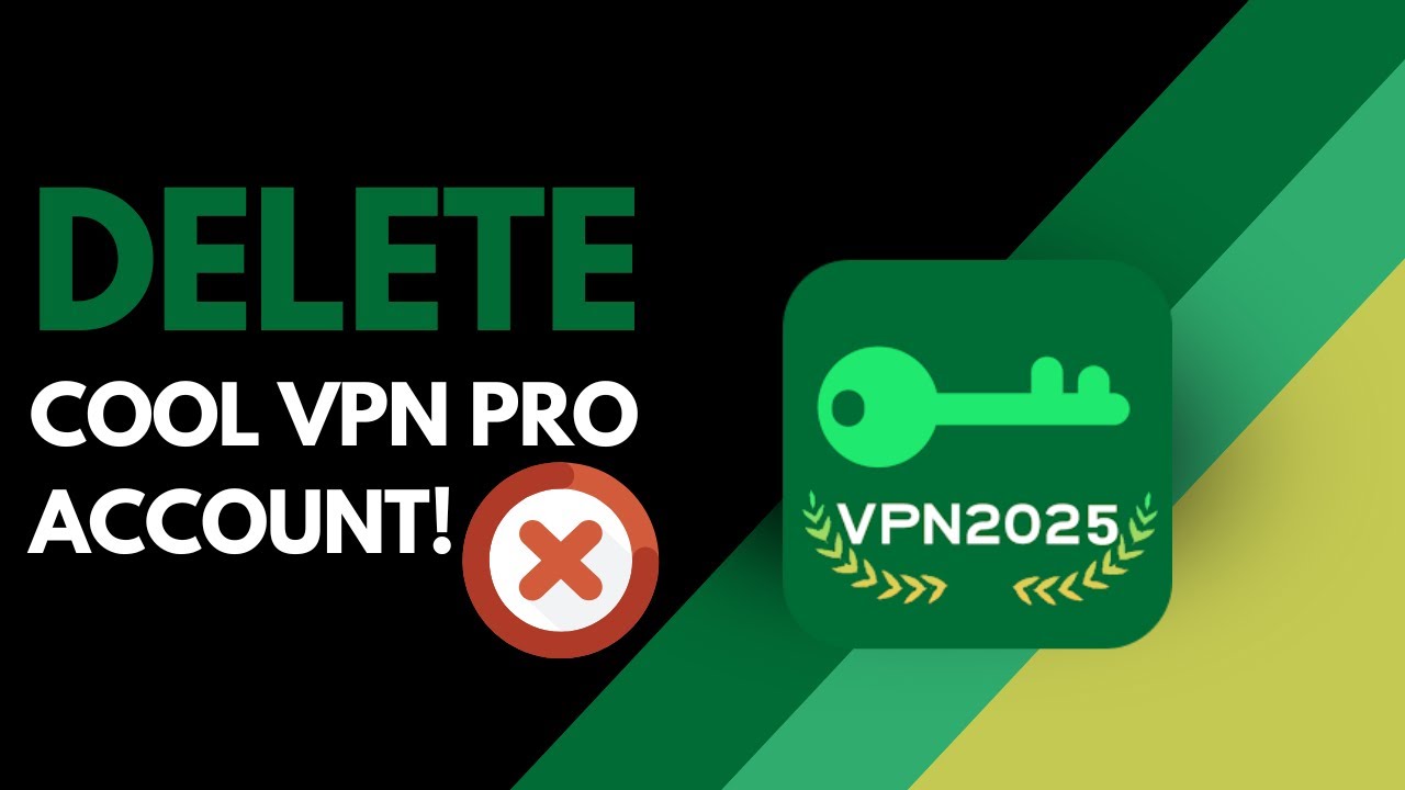 Как удалить аккаунт Cool VPN Pro | Удалите свой профиль VPN навсегда