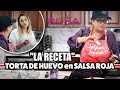 TORTA DE HUEVO en SALSA ROJA | Receta ¡MUY FACIL, RÁPIDA y RICA! | Doña Rosa Rivera Cocina