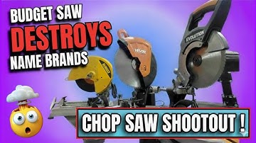 Vevor vs DeWalt & Evolution 3 Reasons the Budget Saw DESTROYS the "BIG" Brands in a real shop test !