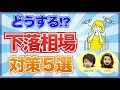 【下落相場】個人投資家が下落相場を乗り切る方法5選【投資 初心者 下落相場 不安 対策】