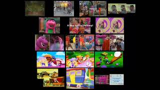 Barney Remix Credits & All Songs With Audio Low Tone Monster At The End Reprise