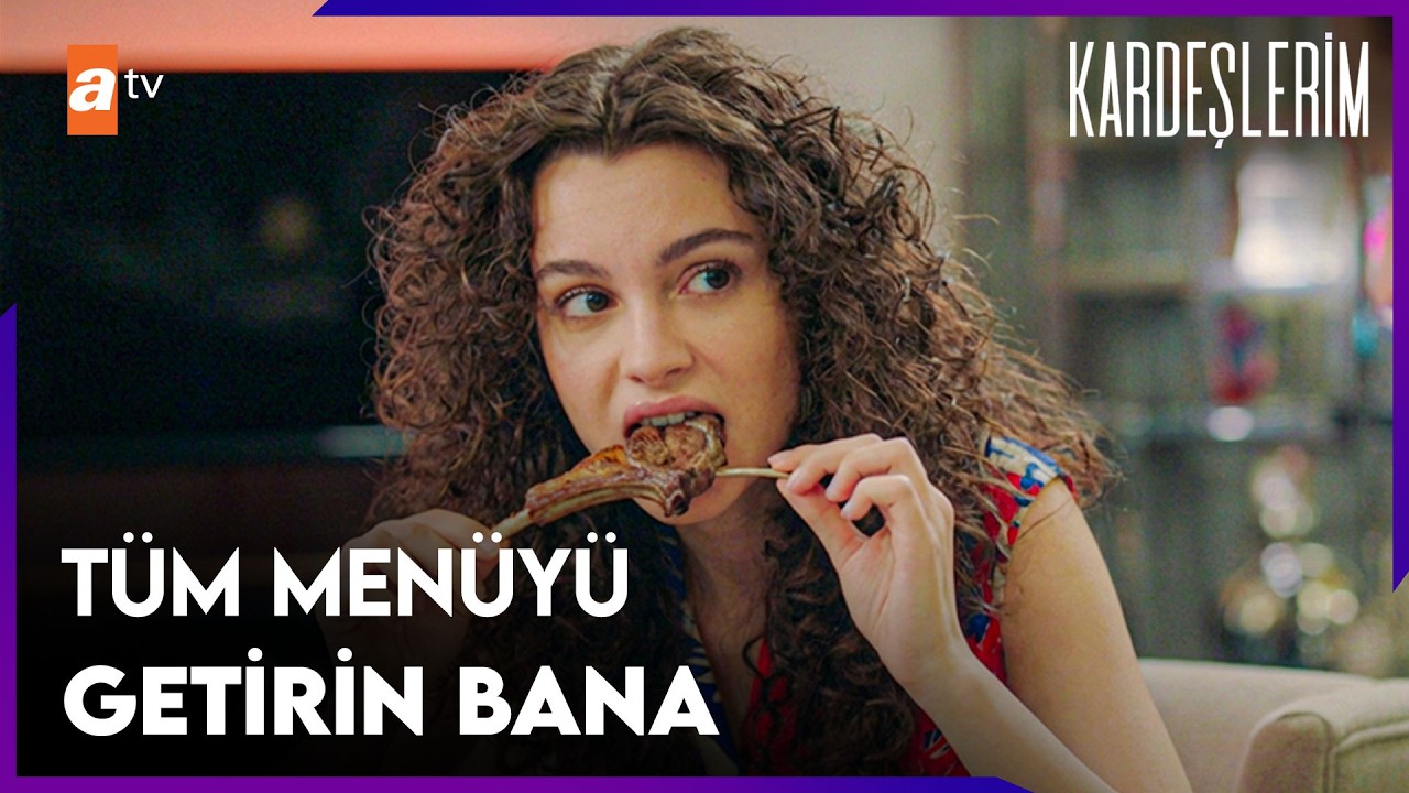 Asiye ve Ömer zengin restoranında - Kardeşlerim 57. Bölüm