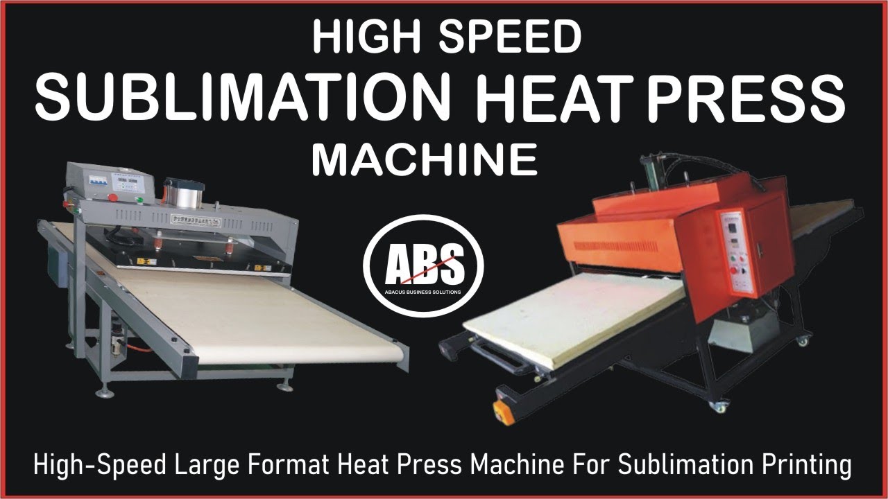 220V 39 x 47 Pneumatic Double-Working Table Large Format Heat Press  Machine