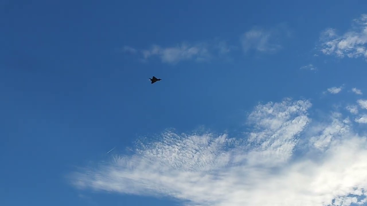 NATO days Ostrava 2025 Eurofighter Typhoon evening 