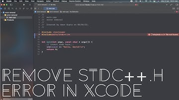 Missing stdc++.h header file in Xcode | Complete step by step guide | Spread Out