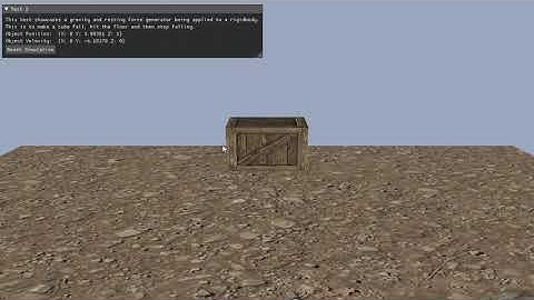 DirectX Physics Engine Demonstration