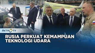 Putin Tinjau Pesawat Tempur Yak-130M dan MS-21 Buatan Rusia