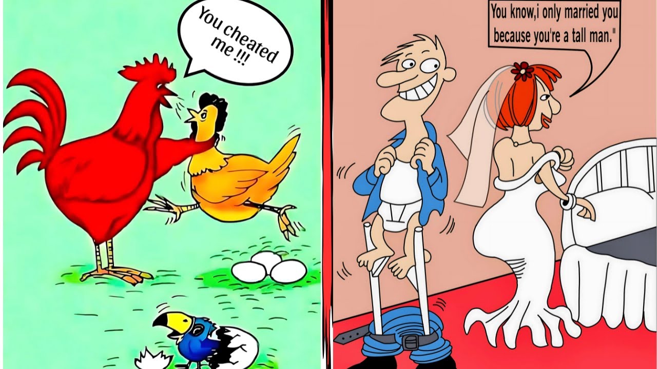 Just Married |  Vintage Comic Strips That’ll Leave You Laughing 😂 | Cheeky Humor