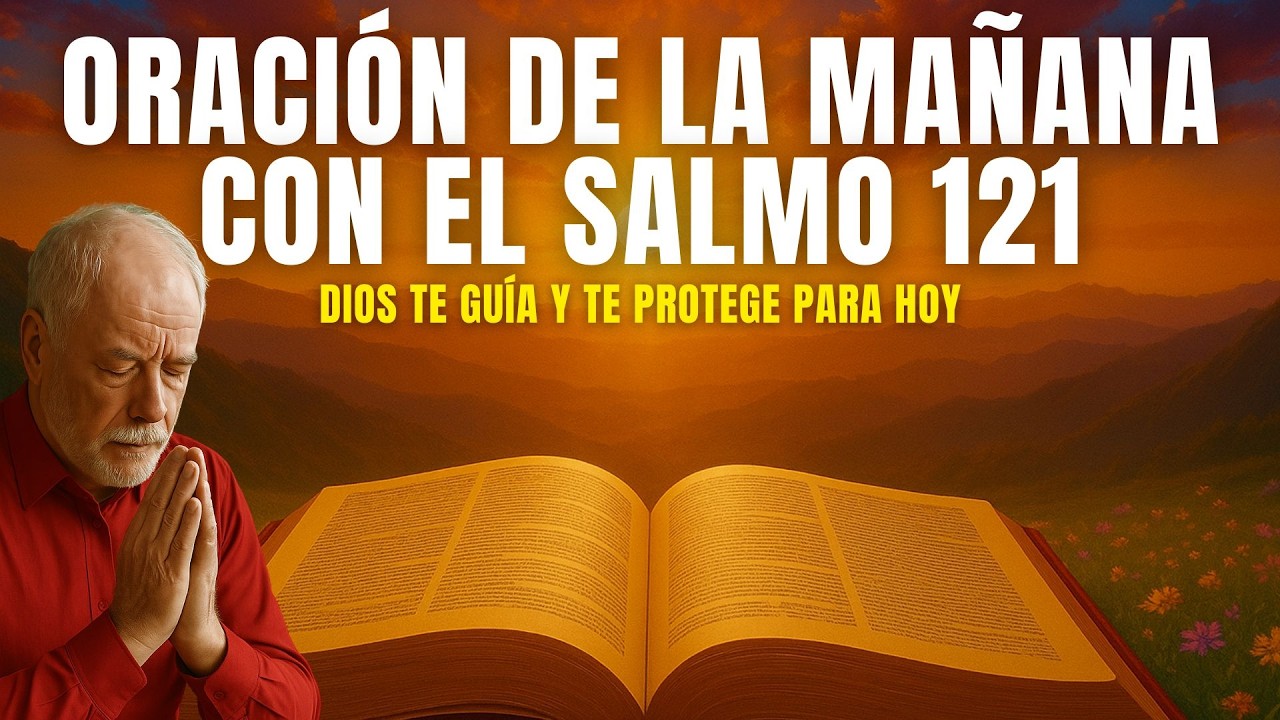 ORACIÓN DE LA MAÑANA con el SALMO 121 | DIOS TE GUÍA Y TE PROTEGE HOY ...