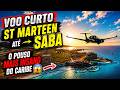 ✈️ Saindo de St. Maarten para a ilha mais insana do Caribe 😳