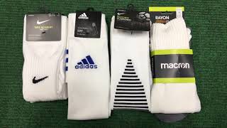 White Soccer Socks At Vancouver Soccer Store North America Sports For Adidas Nike Umbro 2019 2020