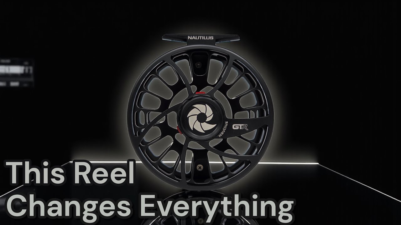 black nvg fly reel Nautilus NV-G Bear's Den Fishing Co the GTX featured a single Nautilus GTR Fully Sealed Drag