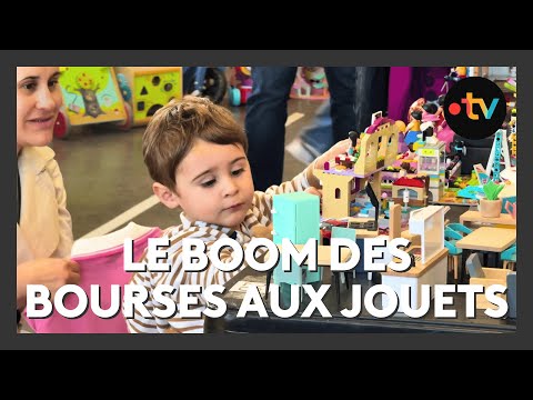 Le boom des bourses aux jouets d'occasion avant noël