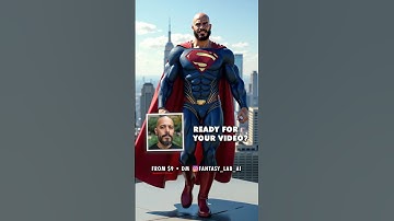 We make a Superman video with YOUR face 🦸‍♂️💪✨ #aiart
