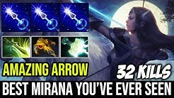Probably the Best Mirana You've Ever Seen - INCREDIBLE ARROW PREDICTION 32KIlls By nongrata Dota 2
