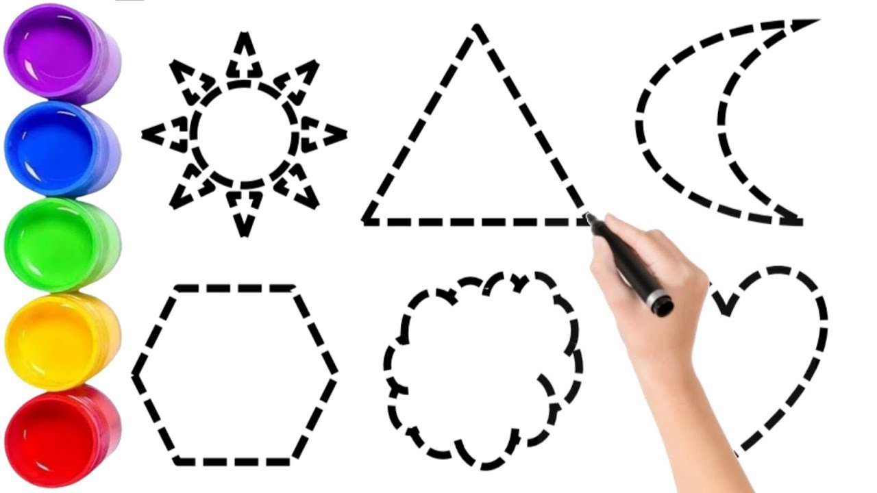 Learn Shapes for Kids | Fun & Colorful Shapes Learning Video, EP. 44