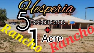 RANCHO de venta en Hesperia con 1 ACRE